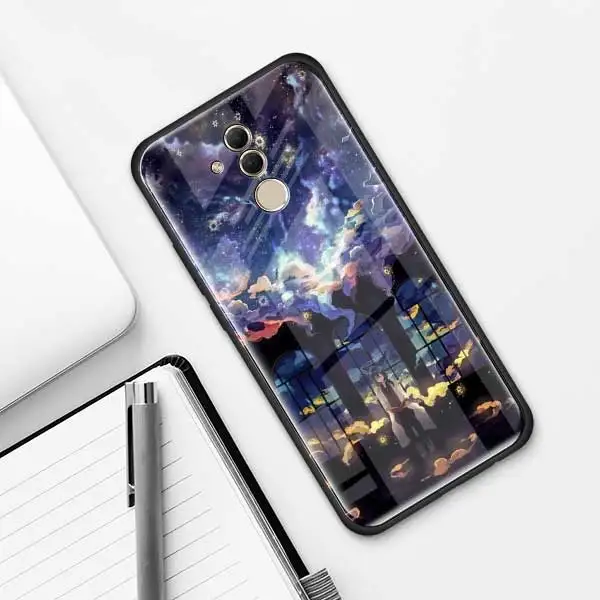 009 Чехол из закаленного стекла для huawei P30 Pro P10 P20 P30 Lite mate 10 20 Pro Honor 20 Pro 8X чехол s - Цвет: 009