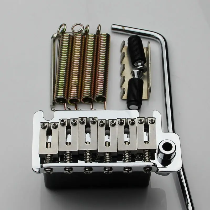 Новый гитарный тромоло мост для ST STEEL BLOCK Chrome BS184CR|guitar tremolo bridge|tremolo bridgeguitar |