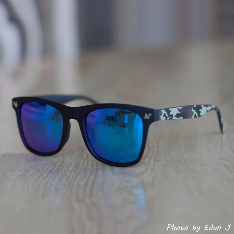 Быстромодные солнцезащитные очки поляризационные с оправой TR90 линзы отражающим