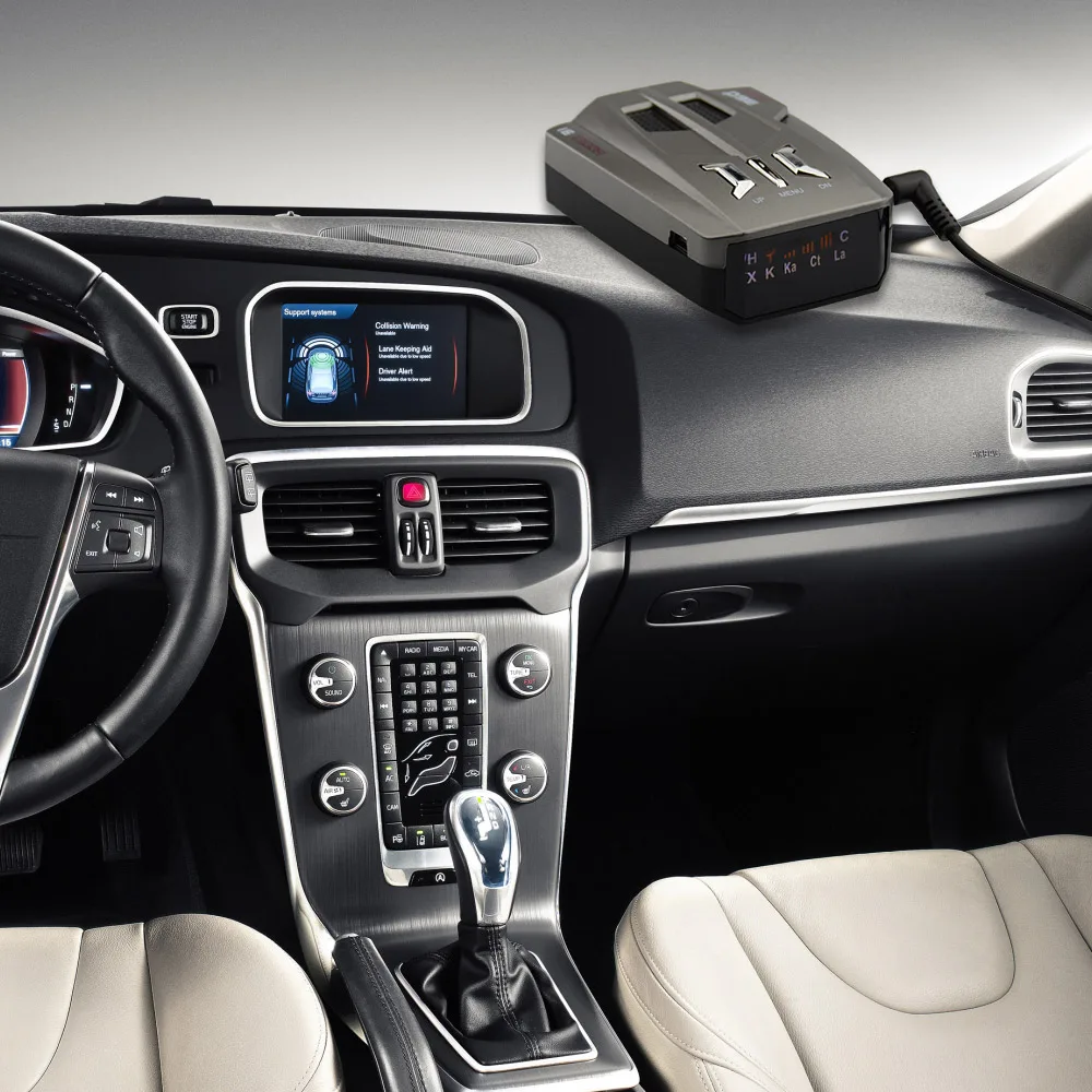 Автомобильный радар детектор OkeyTech Best V7/V8/V9 светодиодный дисплей 360 градусов