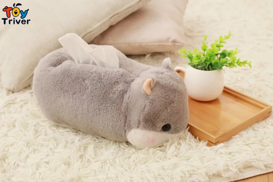 Тройник игрушка качество милый 30 см Kawaii мультфильм Хомяк плюшевый в форме