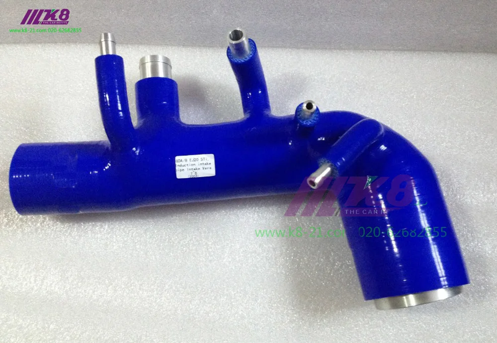 Силиконовый турбовпускной Впускной индукционный шланг для SUBARU IMPREZA GDB EJ20 STI WRX MK7 ~ 8