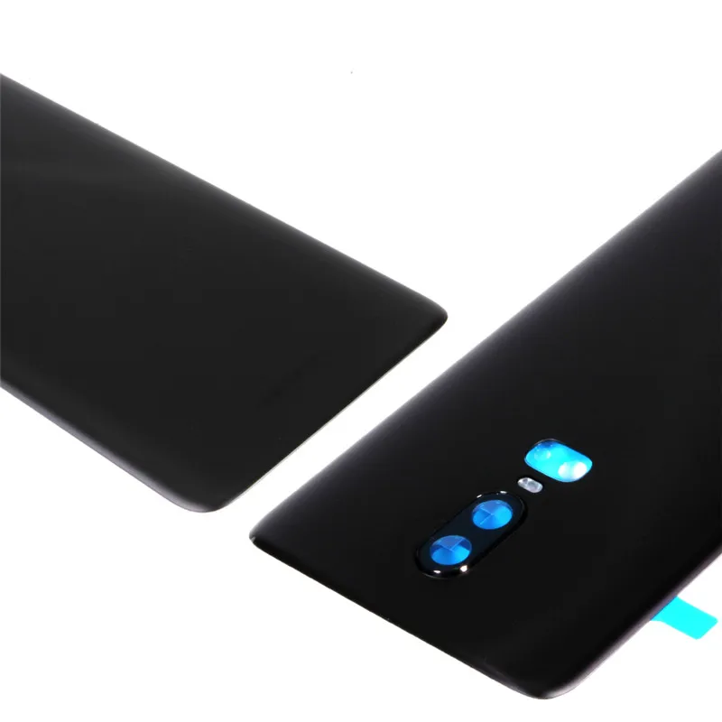 OnePlus 6 задняя крышка батарейного отсека стекло + PC Пластиковая One Plus задний корпус