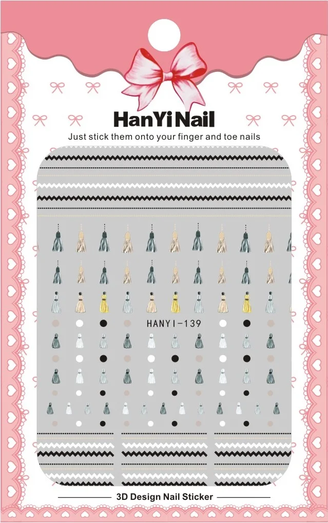 HanYiNail 135-152 Новинка Весна счастливый кот фантазия цветы ногти искусство стикер Harajuku обертки для ногтей наклейки Советы маникюрные наклейки - Цвет: HANYI139