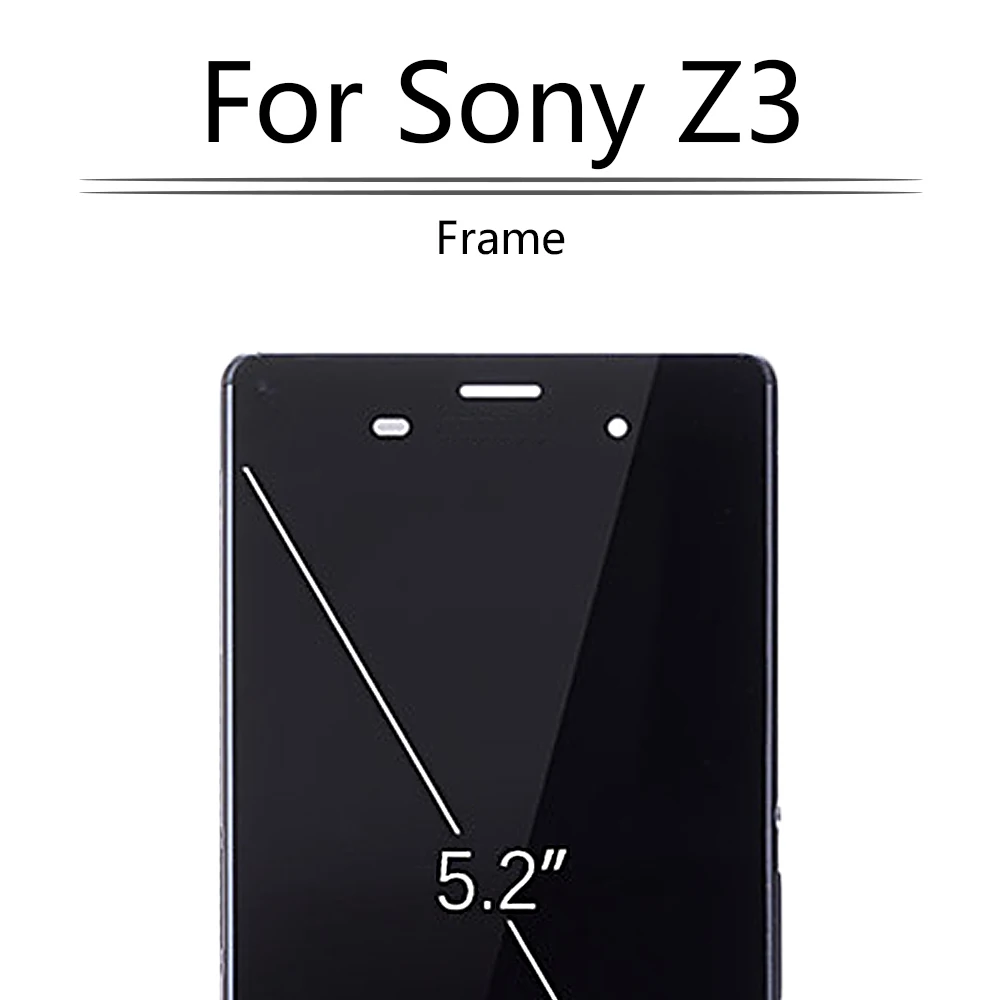 5 2 &quotбез битых пикселей ЖК-дисплей для SONY Xperia Z3 D6603 D6633 D6653 L55T сенсорный экран с