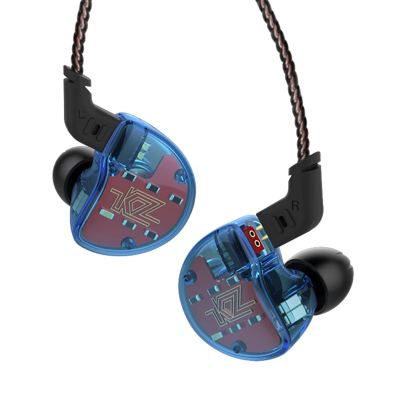 KZ ZS10 1DD с 4BA гибридные наушники в ухо HIFI DJ Monito спортивные для бега 5 приводов