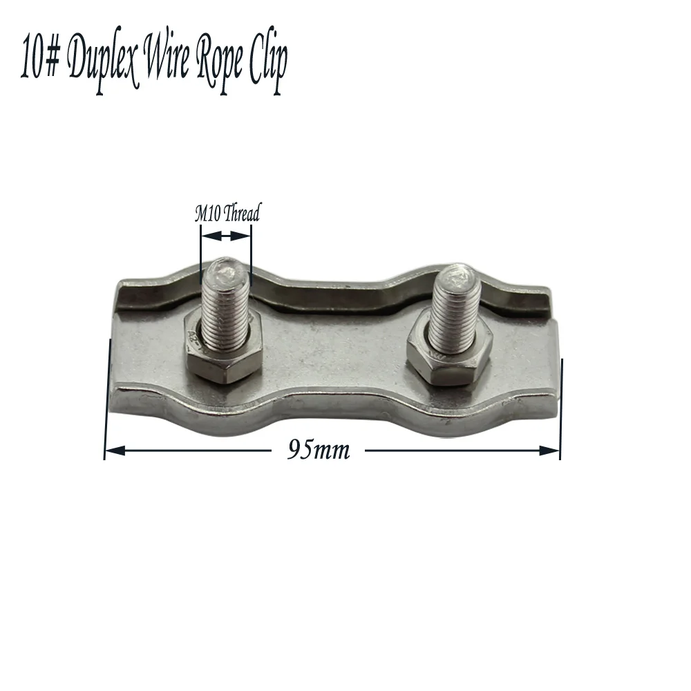 304 зажим для троса из нержавеющей стали простая ручка Кассетный дуплексный