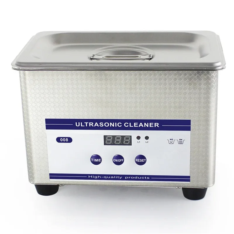 0.8L ЕС США 35 Вт 220 В/110 В Мини Ультразвуковой Очиститель Ванна Для Cleanning Ювелирные