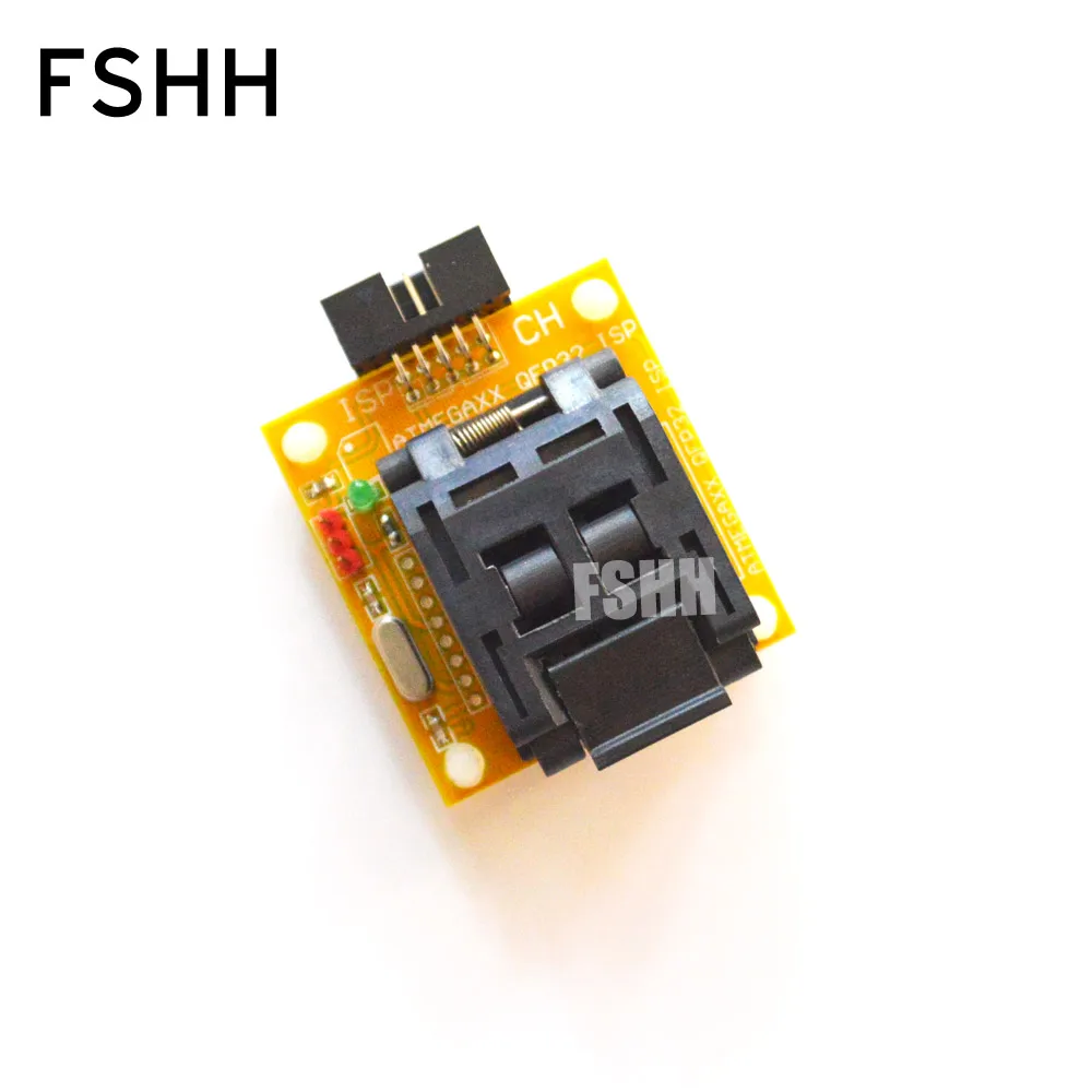 Тестовая розетка TQFP32 QFP32 для AVR ISP TEST mega8 mega48 mega88 adapter | Компьютеры и офис