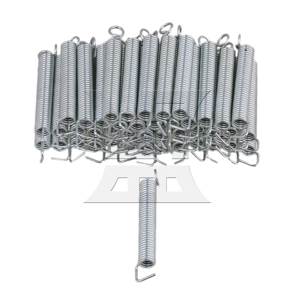 

Yibuy цвет хрома Tremolo пружины натяжения запасные аксессуары для гитары