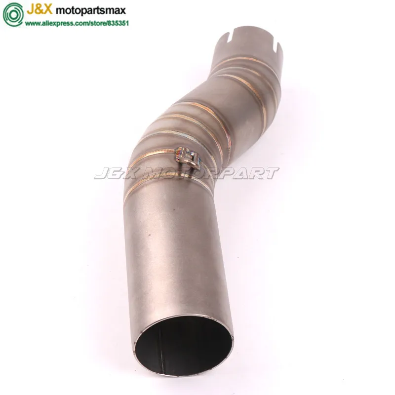 

GSXR1000 motorcycle exhaust contact middle pipe for SUZUKI GSXR 1000 Slip On