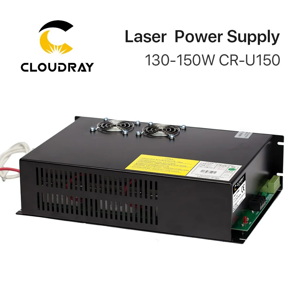 Cloudray 130 150 Вт CO2 лазерный источник питания для лазерной гравировки режущего станка
