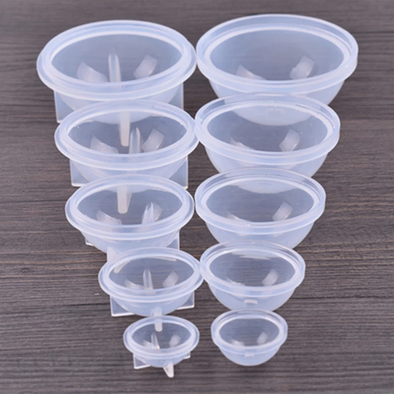 

1pc 2/3/4/5/6cm Stereo spheric DIY Resin Decorative Craft Jewelry Making Mold Silicone Mould epoxy resin mold for jewelry