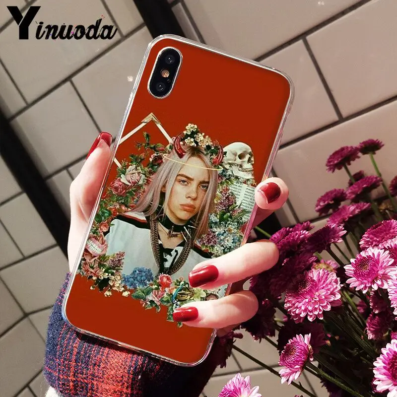 A7 Yinuoda Billie Eilish Khalid прекрасный горячий певец звезда прибытие сотовый телефон чехол для iPhone X XS MAX 6 6s 7 7plus 8 8Plus 5 5S SE XR - Цвет: A7