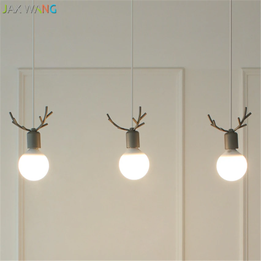 Скандинавские фонари корейские милые светодиодсветодиодный лампы в виде Рога