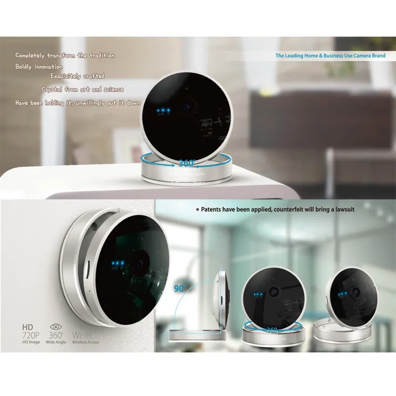 Topvico 1080 P Беспроводная ip-камера сигнализации wifi с датчиком движения+ пульт дистанционного управления ONVIF Plug Play Video домашняя камера безопасности