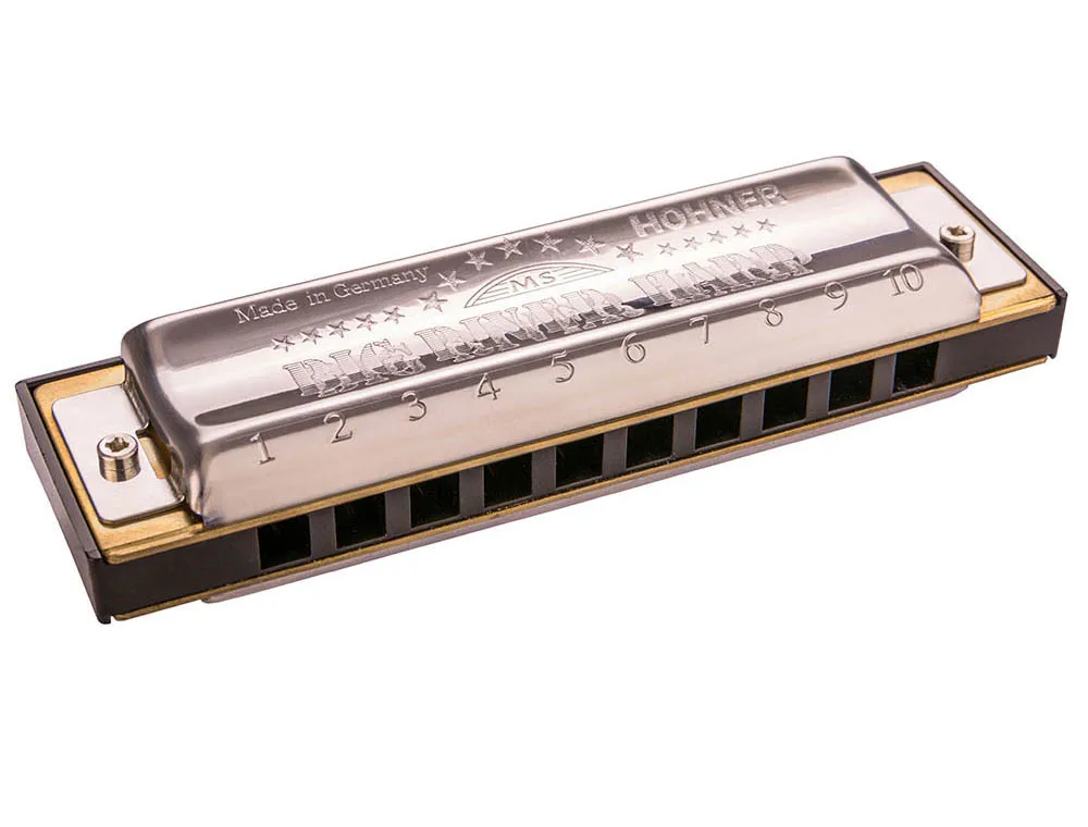 Hohner большая речная диатоническая губная гармоника с 10 отверстиями губная гармоника диатонический блюз Арфа Ключ C ABS гребень Музыкальные инструменты