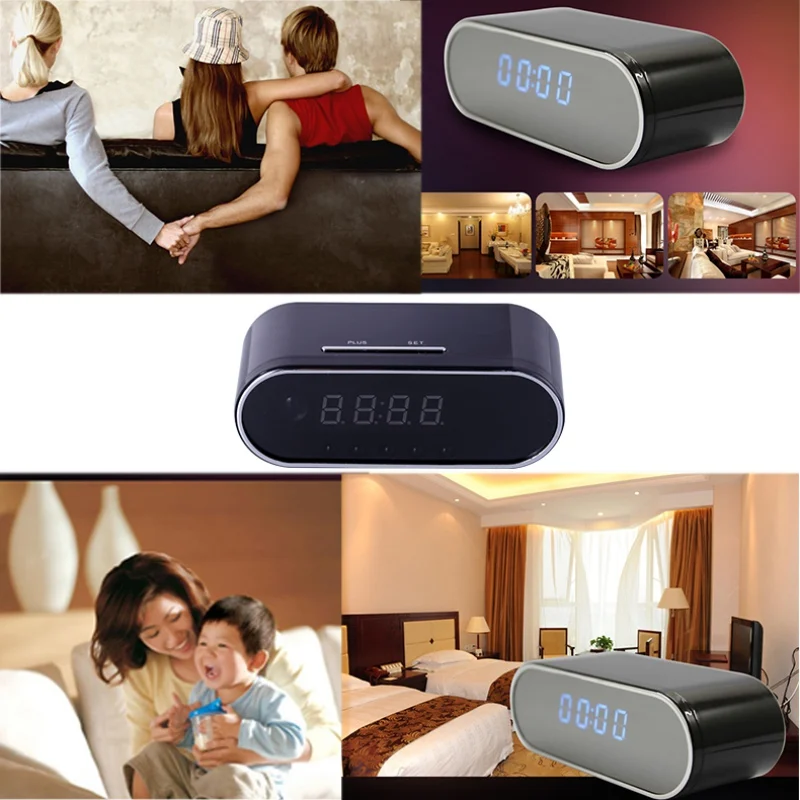 Z10 1080P WiFi настольные часы IP P2P Мини DVR камера видео рекордер Автоматический баланс белого мини видеокамеры Аудио Видео рекордер
