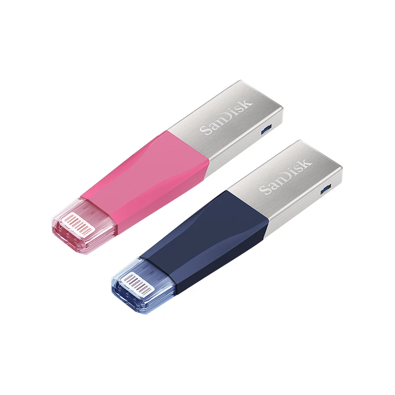 SanDisk USB флэш-накопитель iXPand OTG разъем Lightning U диск USB 3,0 Флешка 32 Гб 64 Гб 128 ГБ флеш-накопитель MFi для iPhone и iPad