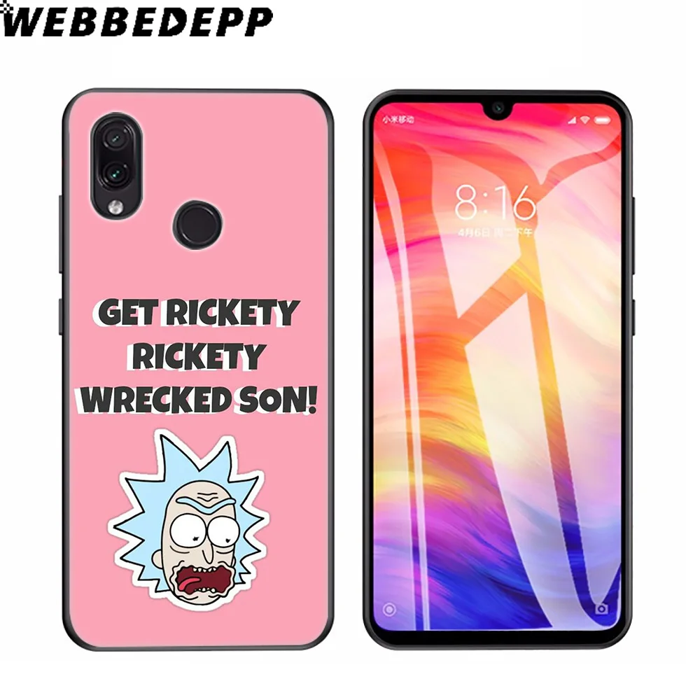 10 Мягкий силиконовый чехол WEBBEDEPP Рик и Морти redmi аниме для Xiaomi redmi GO 4A 4X5 5A 6 6A S2 Note 4 4X5 6 5A 7 Pro Plus Prime - Цвет: 10