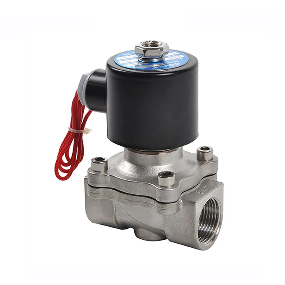 DN20 3/4 &quotНержавеющая сталь PN10 Pull type Diapharagm электромагнитный клапан 2 позиционный