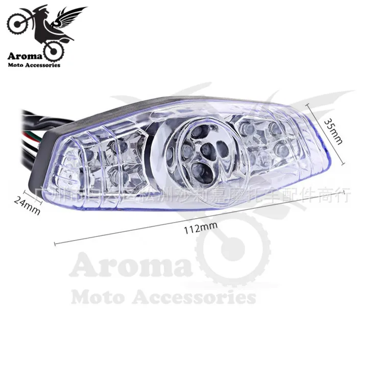 Светодиодный задний фонарь для мотоцикла универсальная фасветильник