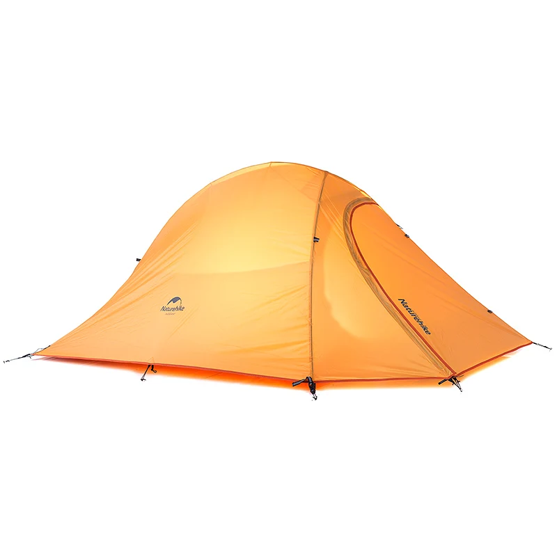 210T Orange Naturehike CloudUp Серии Палатка Туристическая Кемпинговая Палатки Для Отдыха На Природе Для Туризма 2 Человека Из 20D Нейлона NH15T002-T - Цвет: 210T Orange