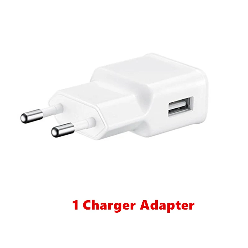 Usb type C кабель белый/черный ЕС зарядное устройство адаптер для samsung Galaxy S10 S10+ S10E S9 Lite S8 Note 9 8 A9 Star A70 A80 - Цвет: White Adapter