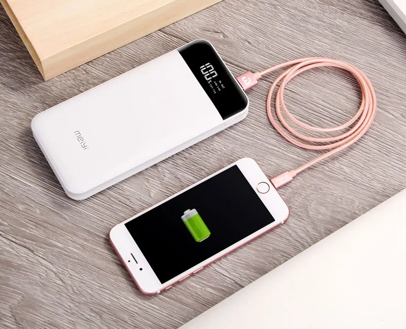 MEIYI usb-кабель в нейлоновой оплетке для iPhone 7, 6 6s плюс 5S iPad подходит для IOS 10 9 8 Pin кабель+ 2 взаимных обмена данными между компьютером и периферийными устройствами Выход автомобиля Зарядное устройство 2.4A max