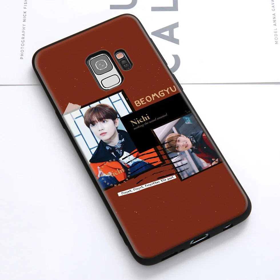 WEBBEDEPP TXT K Pop Band мягкий чехол для Samsung Galaxy S10 S10e S9 S8 Plus S7 S6 Edge &amp J6 2018 Note 10 9 8 |