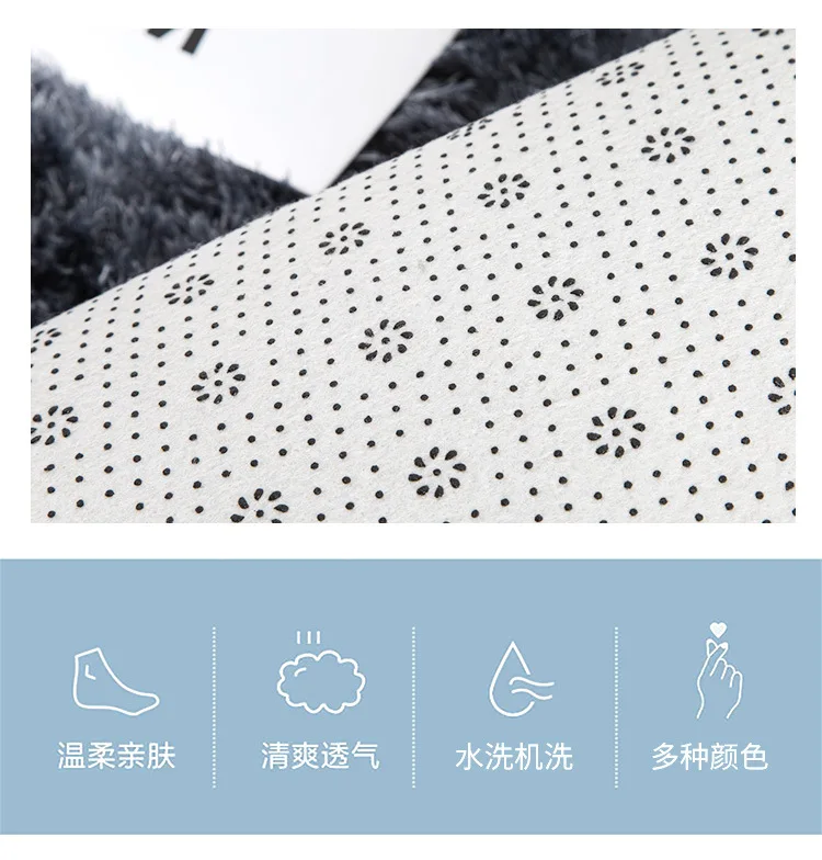 New Motley Plush Round Soft Carpets for Living Room Bedroom Fluffy Rugs Home Decor Shaggy Carpet Cloakroom Tea Table Floor Mats