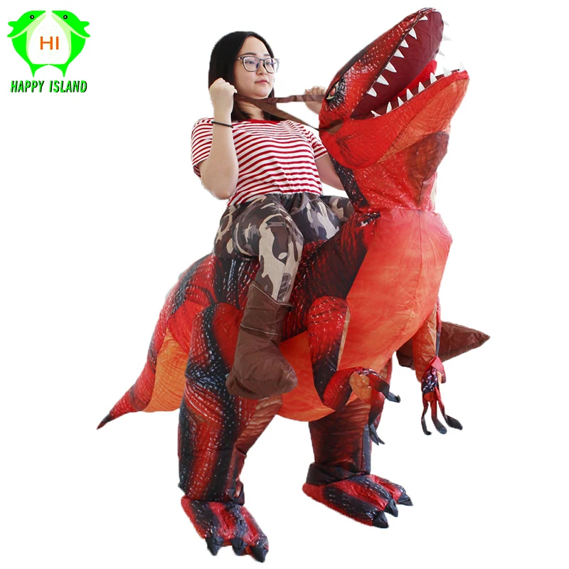 Новинка, надувной костюм динозавра для взрослых, T-REX костюм для Хэллоуина, T-REX, детский надувной костюм динозавра, детская одежда для костюмированной вечеринки