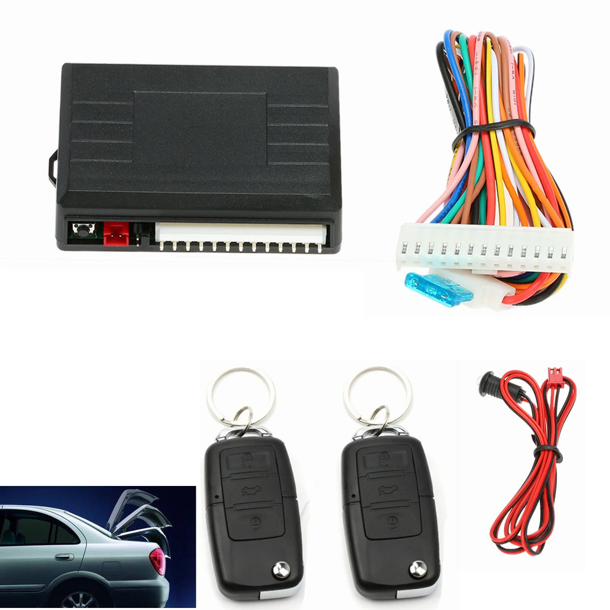 Универсальная автомобильная система сигнализации центральный дверной замок с
