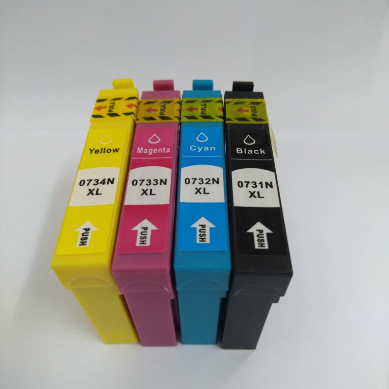 Einkshop T0731-T0734 патрон чернил для принтера Epson T0731 CX7300 CX8300 TX210 C79 CX3900 CX3905 CX4900 CX4905 CX5500 CX5600 CX5900