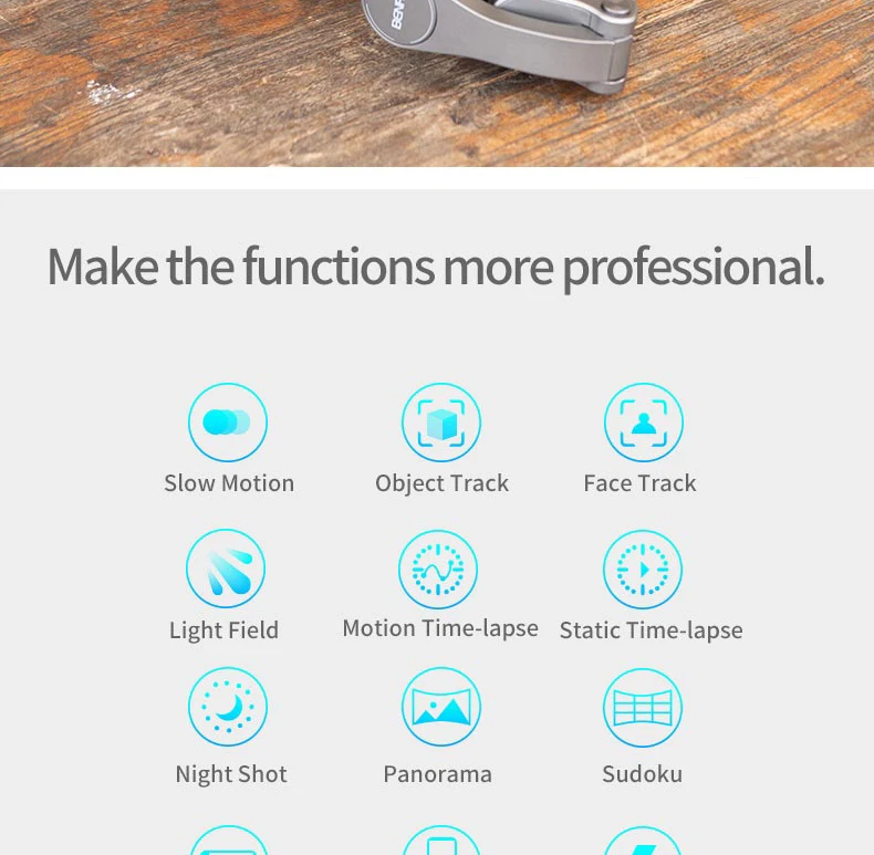 BENRO P1 3 оси смартфон Gimbals стабилизатор P1 ручной Gimbal стабилизатор для Gopro iPhone huawei XiaoMi