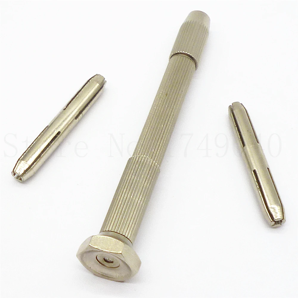 Шарнирная головка Mirco штифтовая тиска ручная дрель с 2 патронами для ювелирных