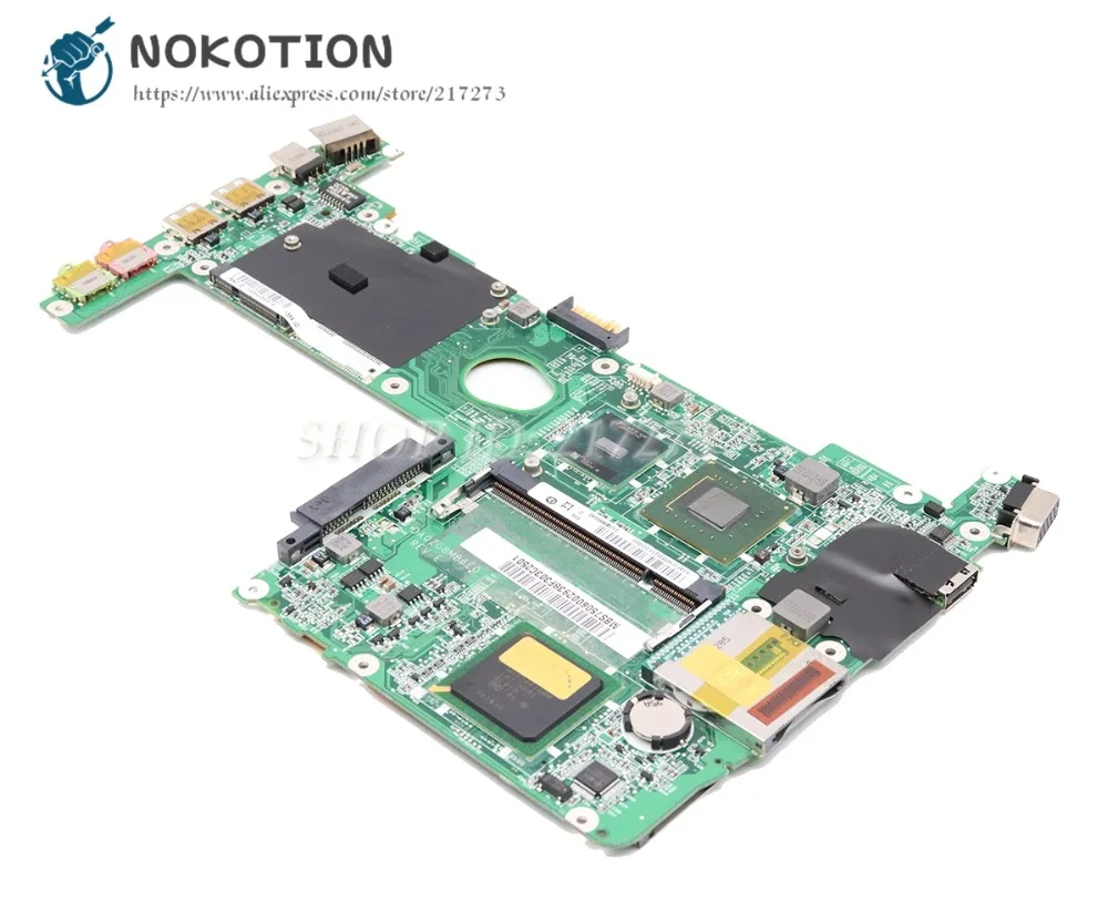 Материнская плата NOKOTION для Acer aspire One 531H ZG8 материнская ноутбука DA0ZG8MB6H0 MBS6506001 MBS7506002