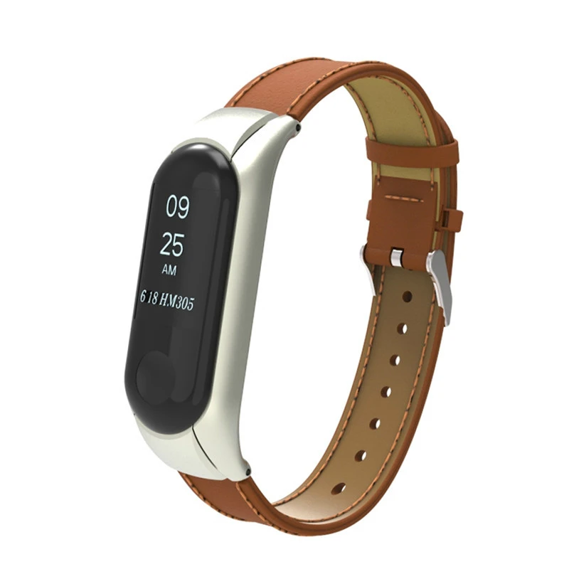 Для xiaomi Band 3 браслет mi Band 3 спортивный ремешок часы из натуральной кожи для xiaomi mi band 3 аксессуары ремешок браслет mi Band 3