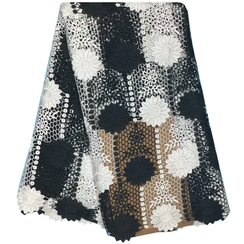 2017 г. Лидер продаж Высокое качество Африканский гипюр шнур Кружево Ткань