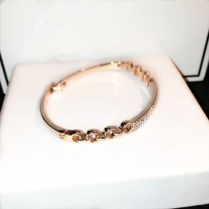 NAWEILY супер флэш Браслет-манжета со стразами Pulseira Feminina Роскошные браслеты и