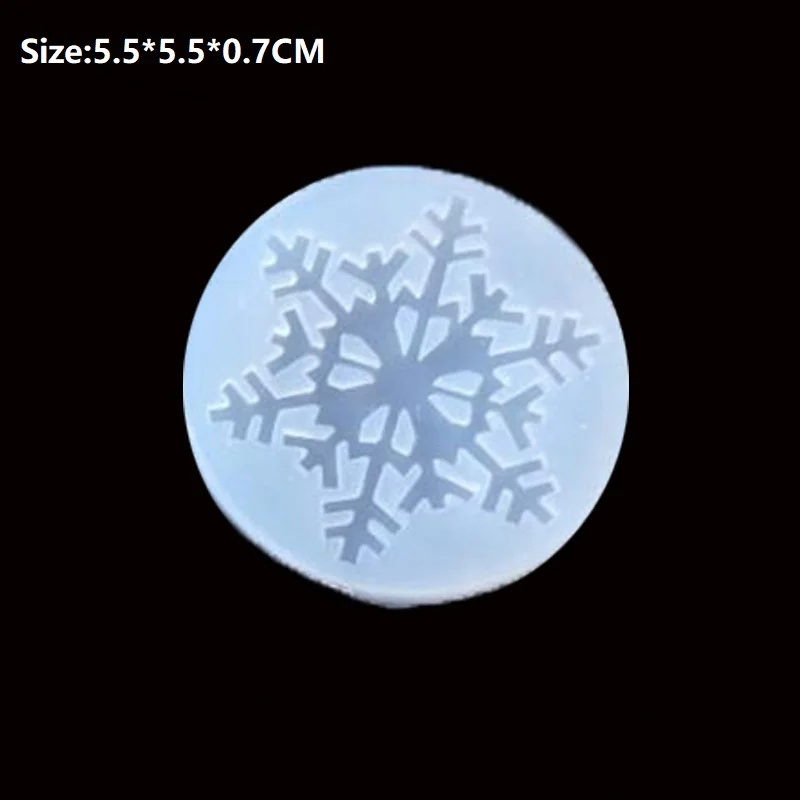 Форма Snowflower для изготовления украшений сережек аксессуаров волос 1
