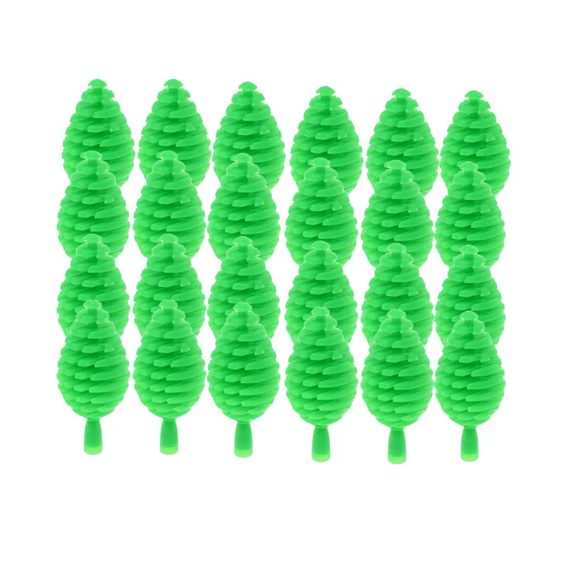 15 шт./лот Кустарные деревья мини городской уличный блок части DIY Блок Кирпича MOC