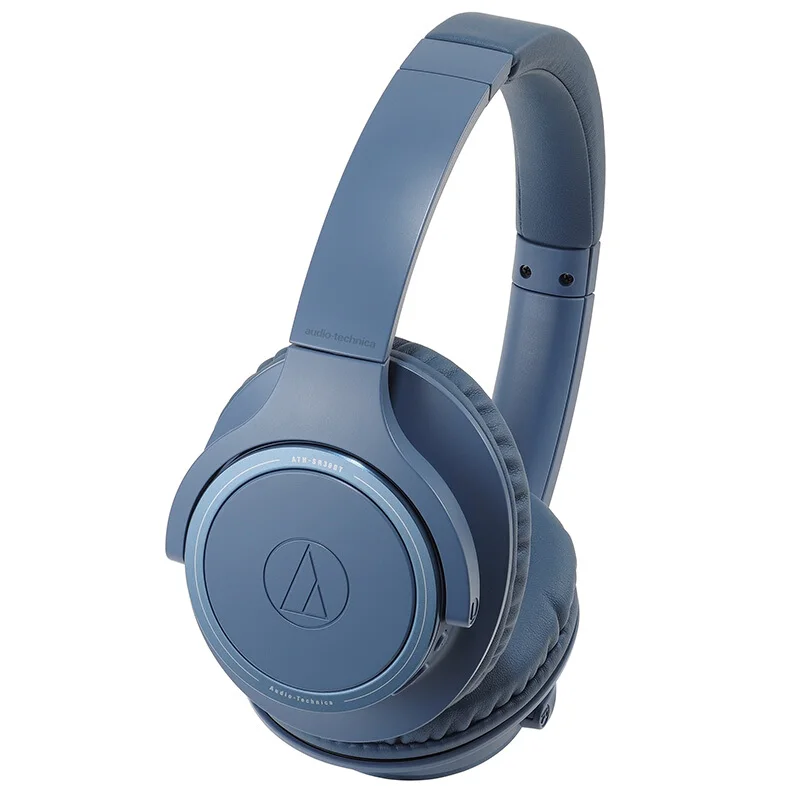 Audio-Technica ATH-SR30BT, беспроводные Bluetooth наушники, Bluetooth 5,0 поворачивающийся складывающийся музыкальный наушник - Цвет: blue