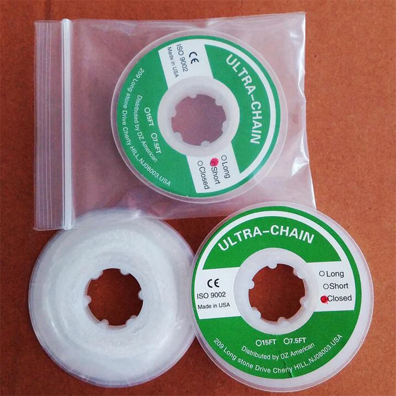 Зубной ортодонтический эластичный резиновый мощный ультрапрозрачный