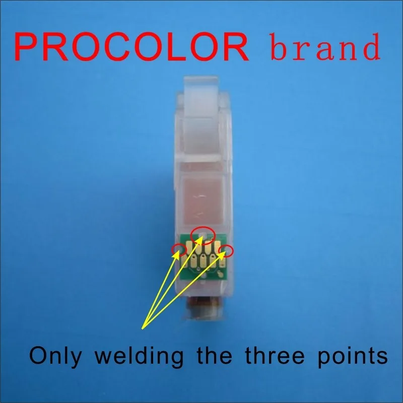 

PROCOLOR refillable Inkjet cartridges Russia/Ukraine... ,with ARC chip for epson (T1701-2-3-4;T1711-2-3-4)XP-207/XP-303/XP-313