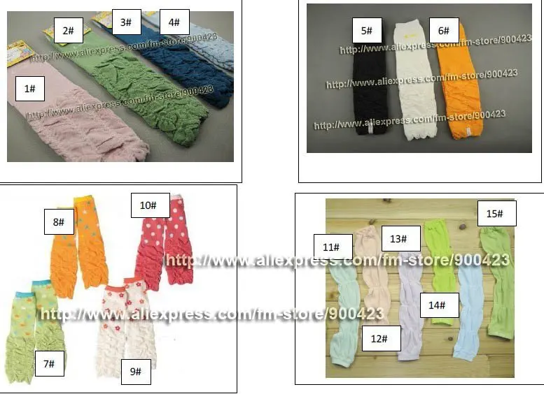 

271pcs designs baby Leg warmers 20pairs/lot