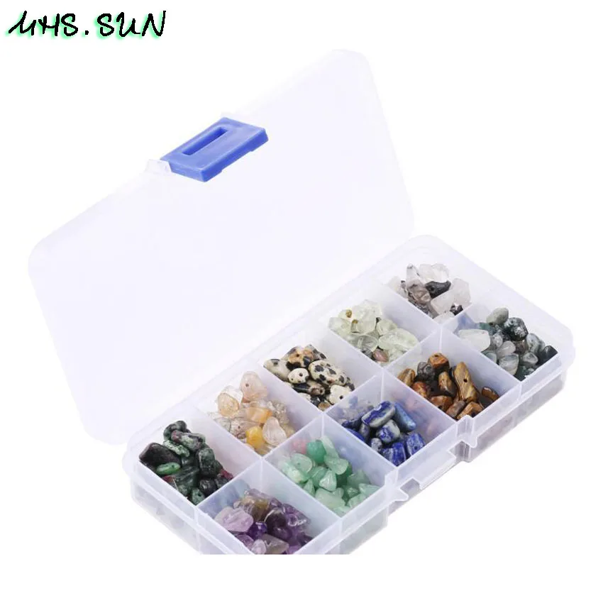 MHS. SUN бусины из натурального камня неправильной формы набор кварца лазурита