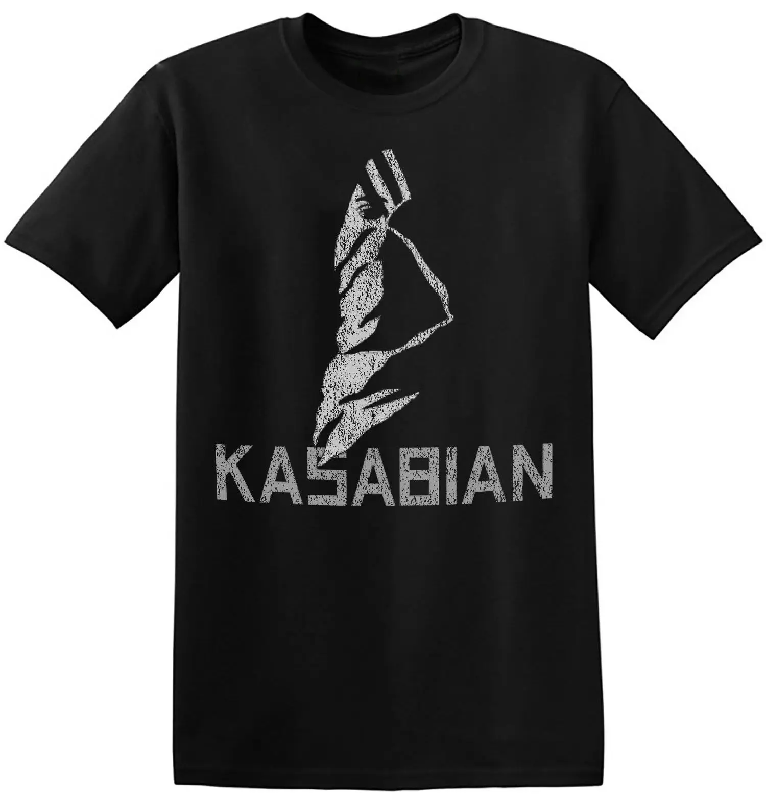 Kasabian рок группа майка New Cool Mens Graphic Print Unisex Tee 1 A 155 Топ Harajuku футболка с коротким