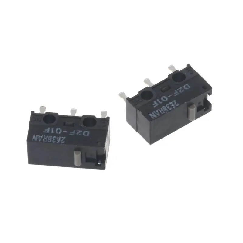 

Мышь OMRON Micro Switch, оригинальная мышь, 2 шт., с серыми точками и золотыми контактами из сплава, микро-переключатель