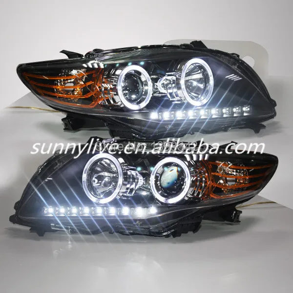 Налобный фонарь PWV1 для Toyota Corolla Altis 2008 2010 лет белый корпус|corolla 2005|corolla 93-97corolla intake |